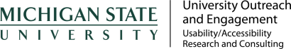 MSU Outreach and Community Engagement logo